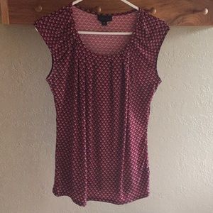 Cap sleeve blouse